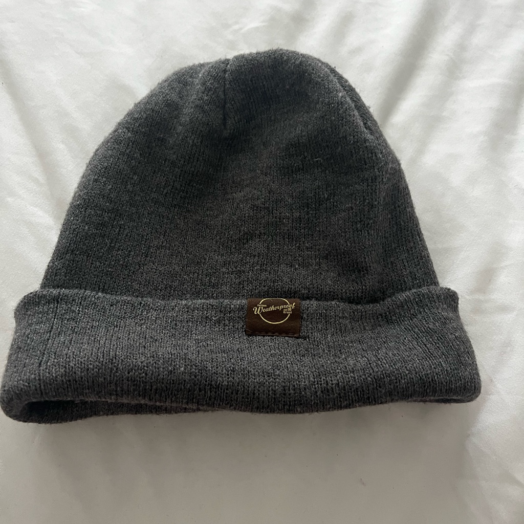 Gray Beanie.